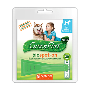 Green Fort NEO BioSpot-On, for dogs over 25 kg