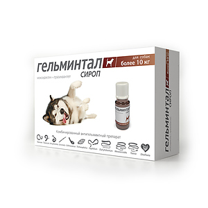GELMINTAL Syrup for dogs over 10 kg