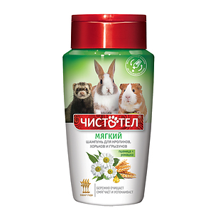 Shampoo "Soft" for rabbits and rodents 220 ml