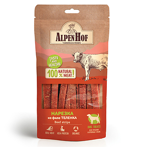 Beef strips for medium/large dogs 80 g.