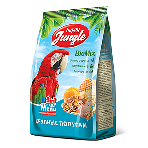 Large parrot food, 500 g.