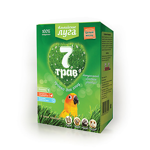 Grass for birds, weight of seeds 50 g