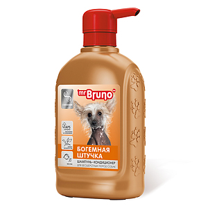 Conditioning Shampoo "Bohemian Thing" for hairless dog breeds, 350 ml 