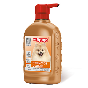 Conditioning Shampoo "Fluffy Cloud" for dogs (for thick, dirty coat), 350 ml 