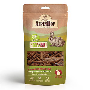 Rabbit mini sticks for cats, 50 g